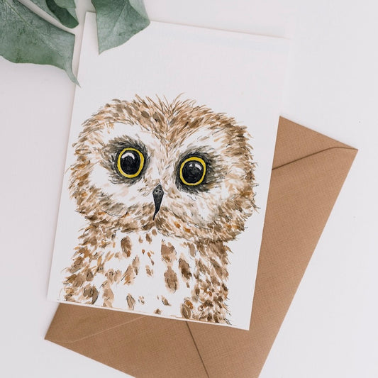 Owl Greeting Card