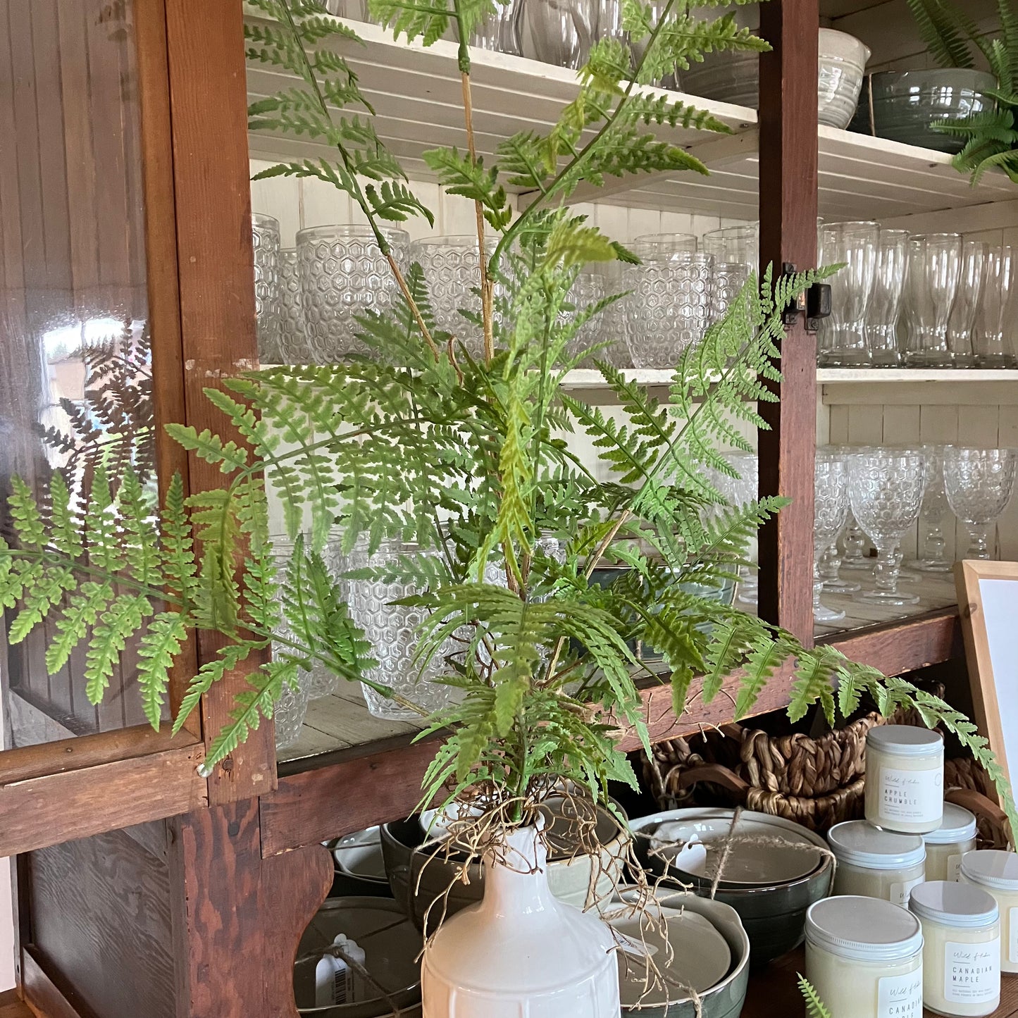 Tall Fern Spray