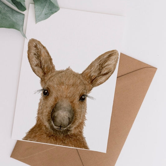 Moose Greeting Card