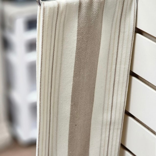 Tea Towel Mocha Stripe