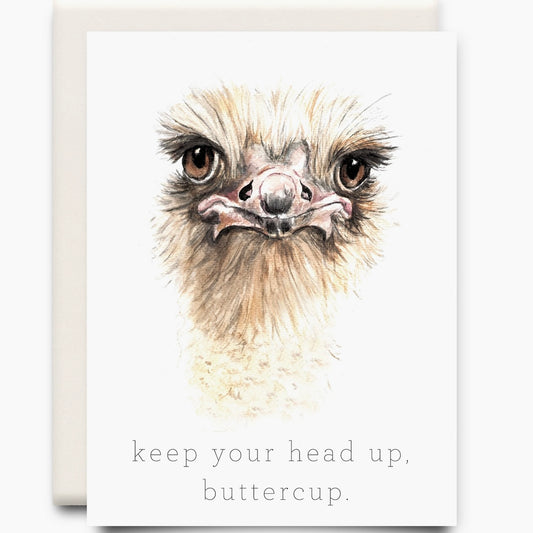 Keep Your Head Up Card