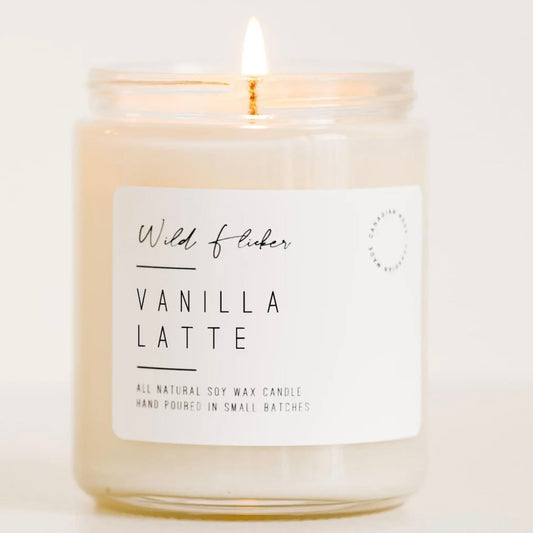 Vanilla Latte Soy Wax Candle