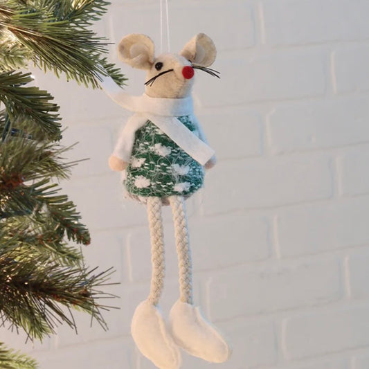 Millie Mantel Mouse Ornament