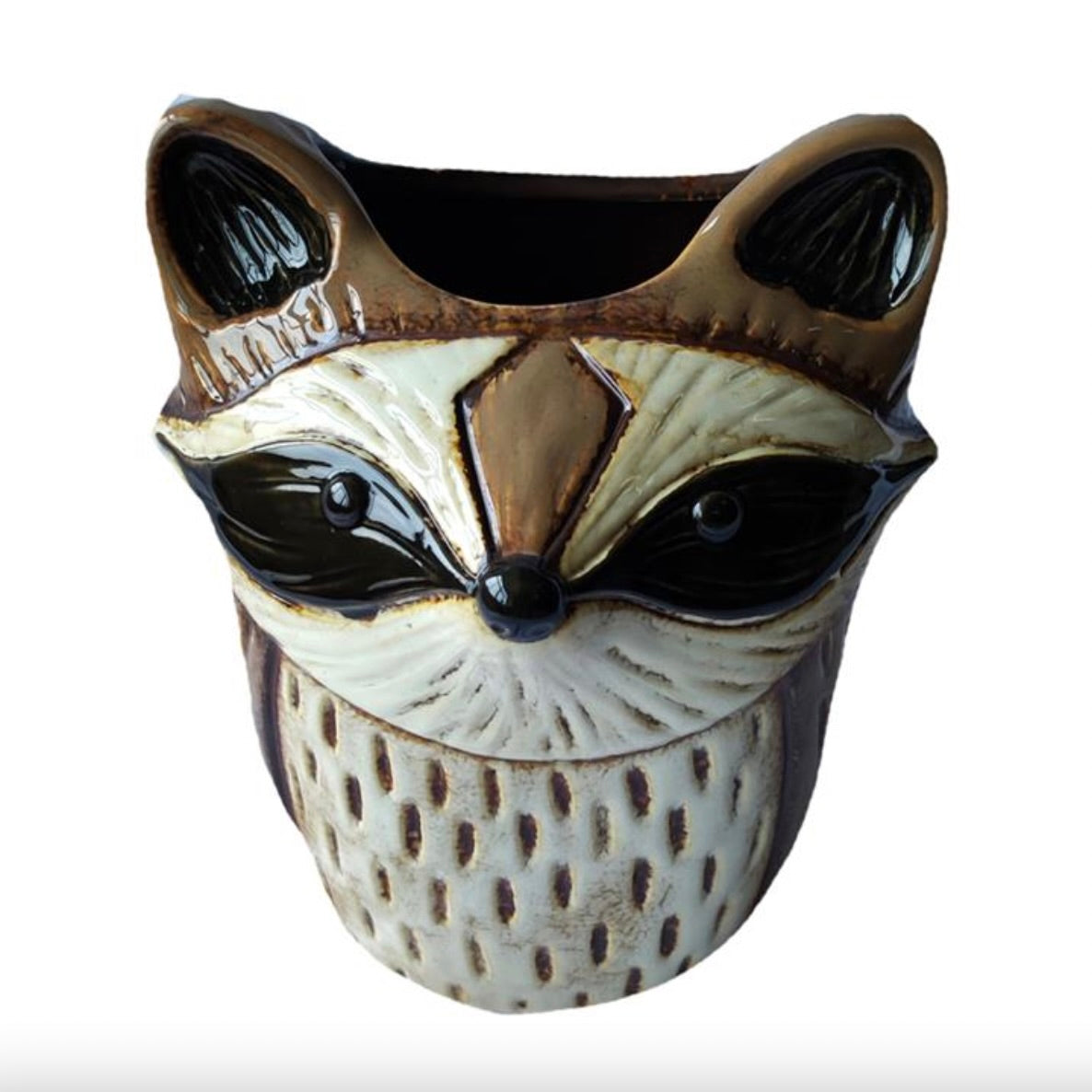 Raccoon Vase