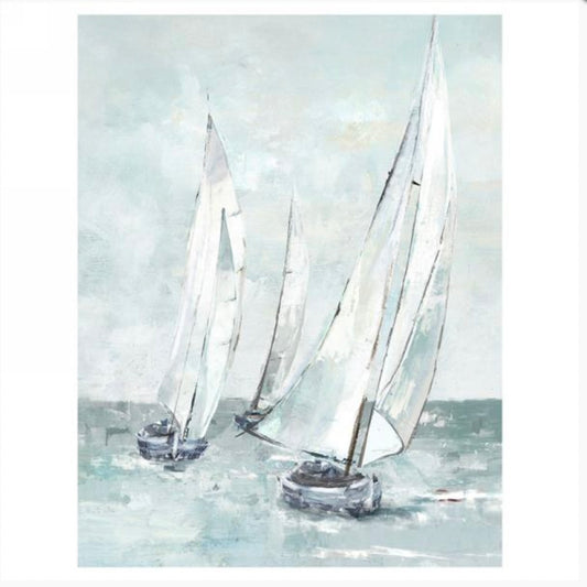 Art - Sailboats on Canvas