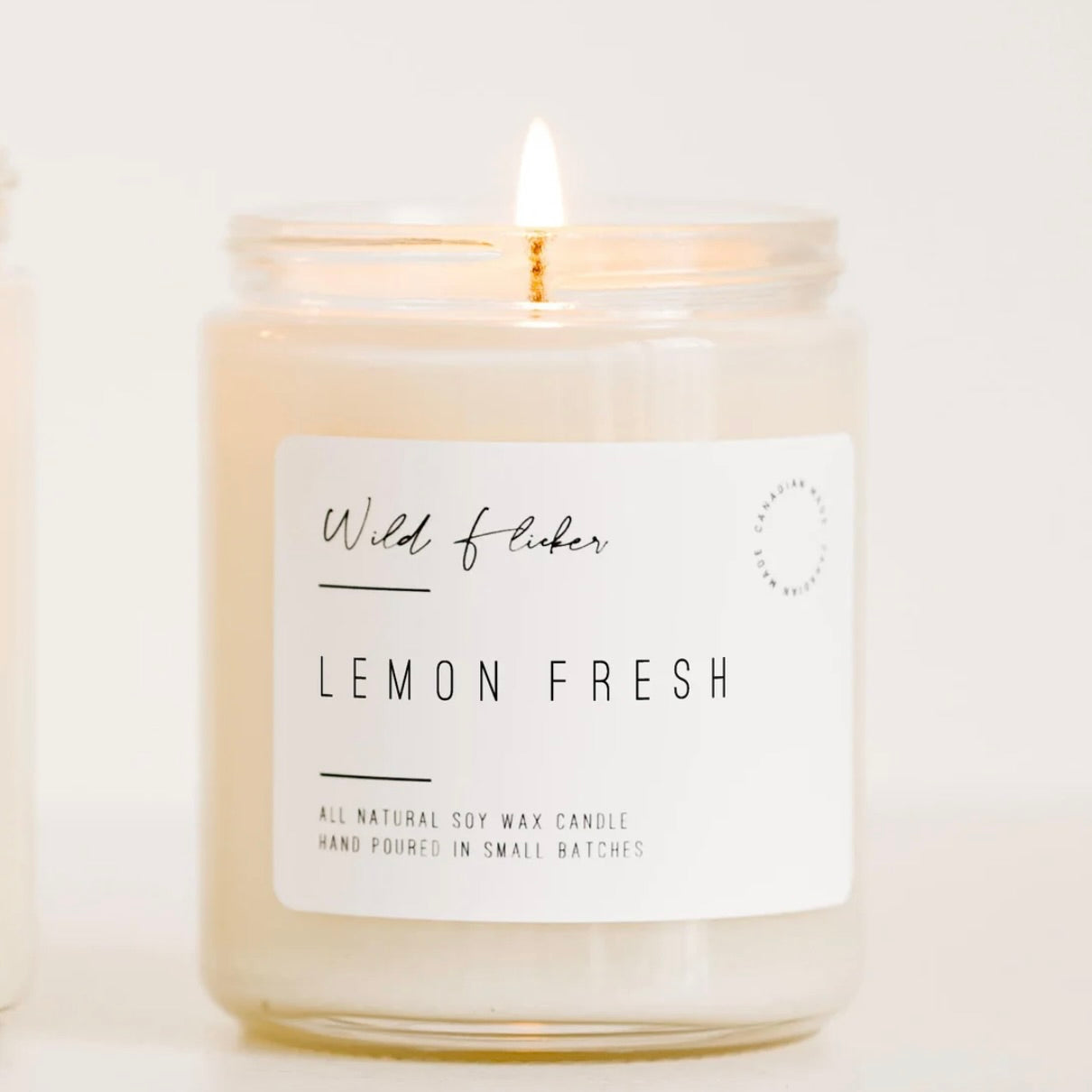 Lemon Fresh Soy Wax Candle