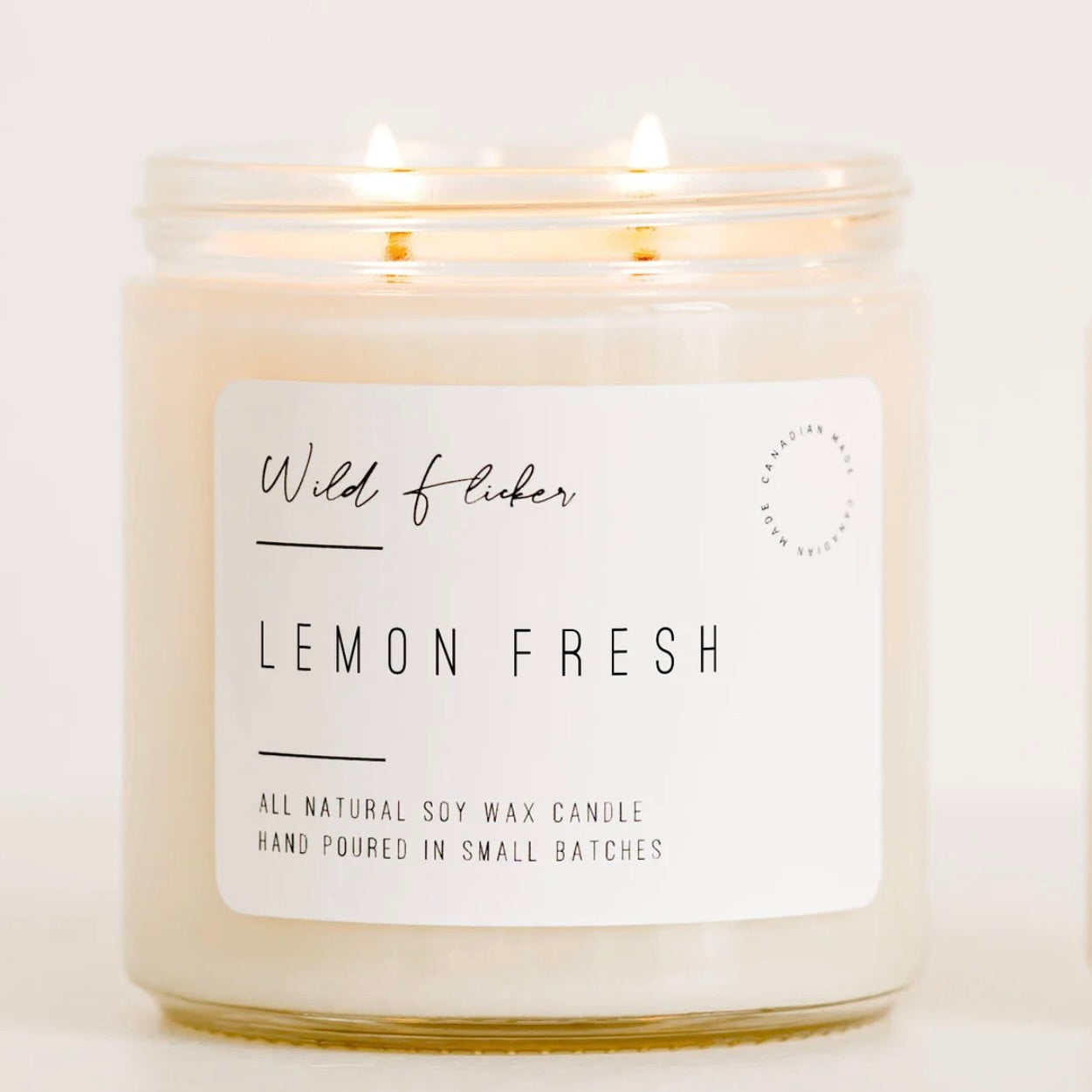 Lemon Fresh Soy Wax Candle