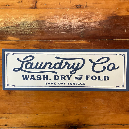 Laundry Co Sign