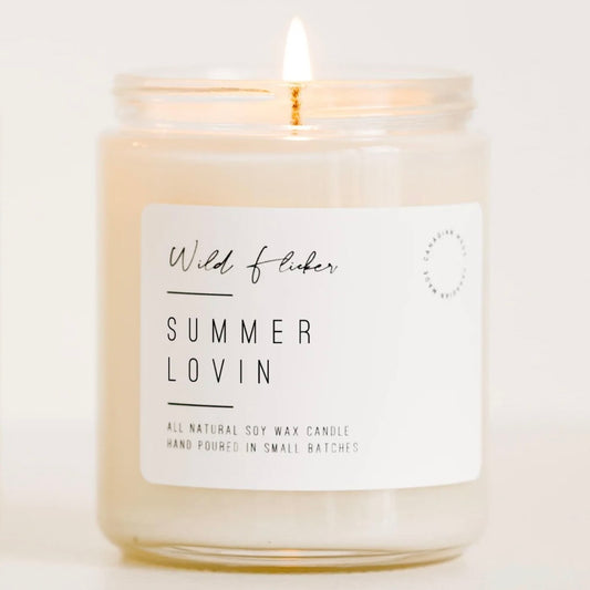 Summer Lovin Soy Wax Candle