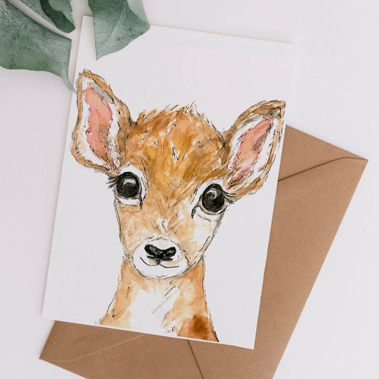 Deer Greeting Card