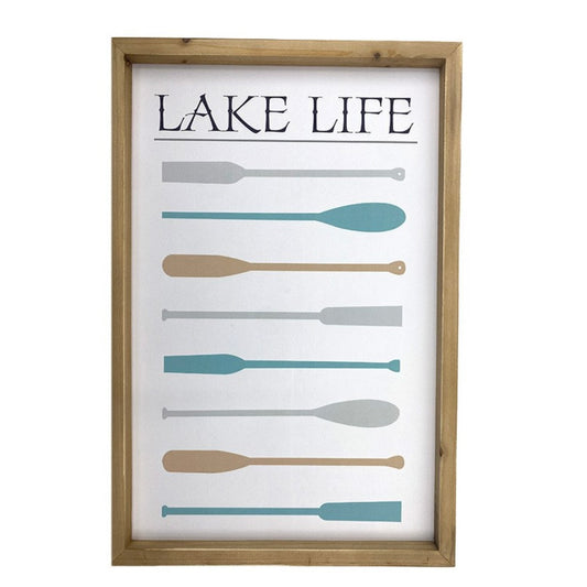 Lake Life Sign