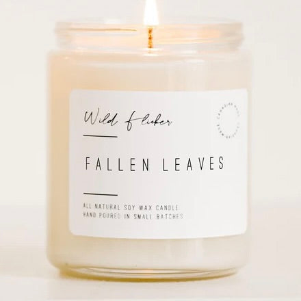 Fallen Leaves Soy Wax Candle