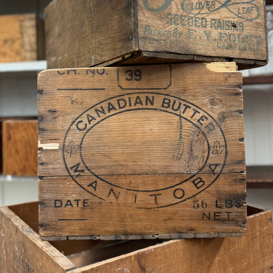 Canadian Butter Crate