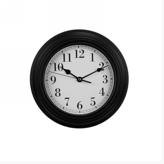 Black Round Wall Clock