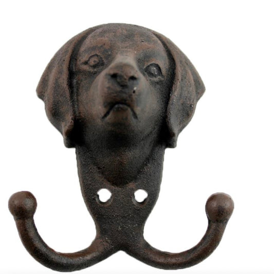 Dog Hook - Cast Iron Brown