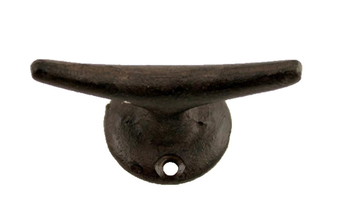 Cleat Hook - Cast Iron Brown