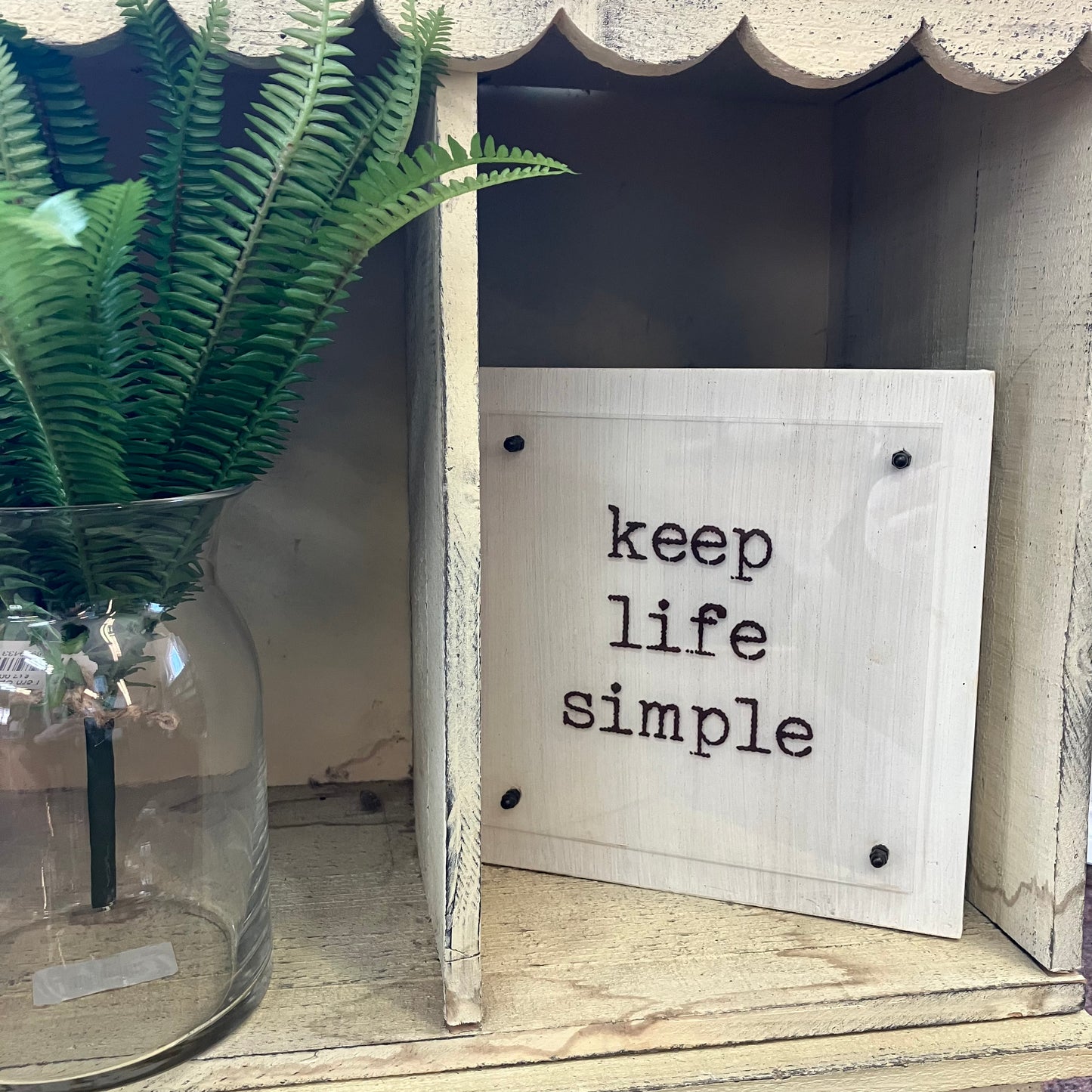 Keep Life Simple Sign