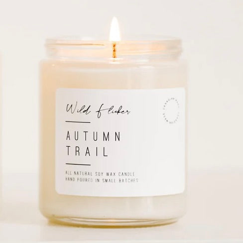 Autumn Trail Soy Wax Candle 8oz