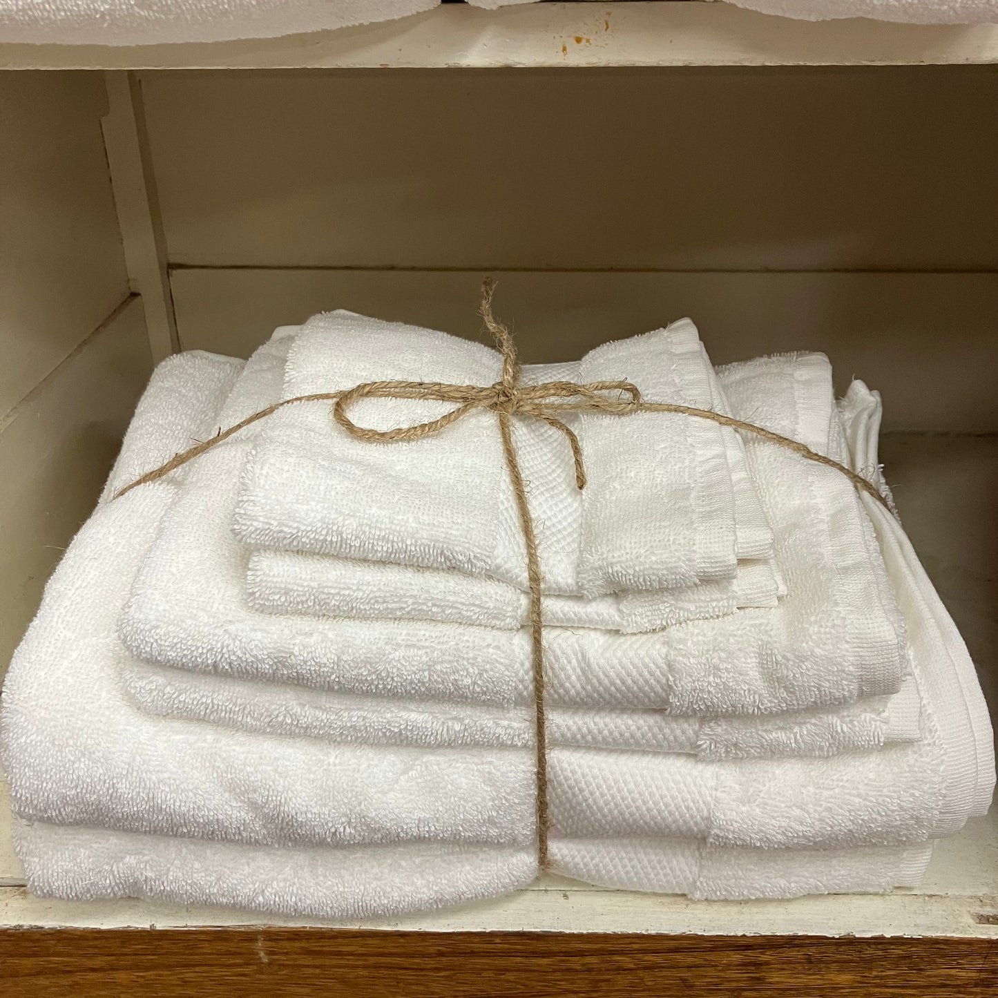 Towel Set of 6 - White