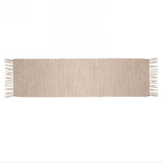 Jute Table Runner with Fringe