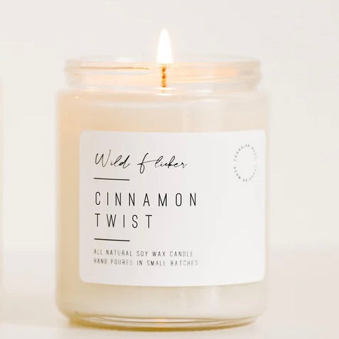 Cinnamon Twist Soy Wax Candle 8oz