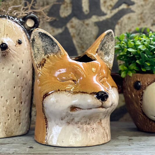 Fox Vase