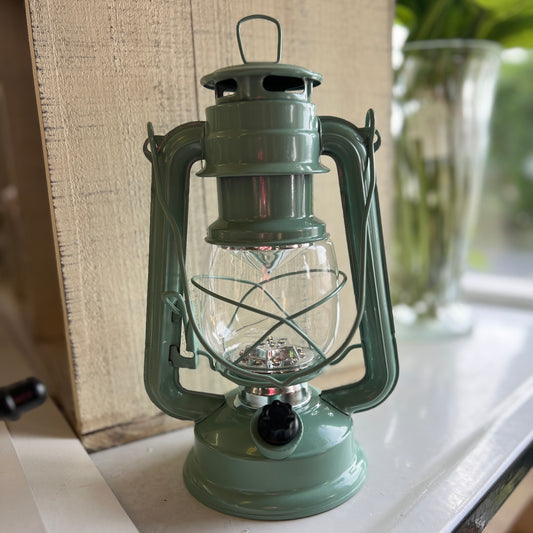 Light Green Metal Lantern