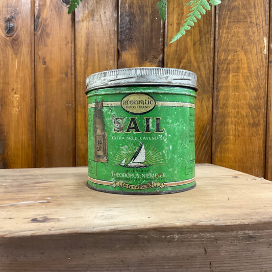 Vintage Sail Tin