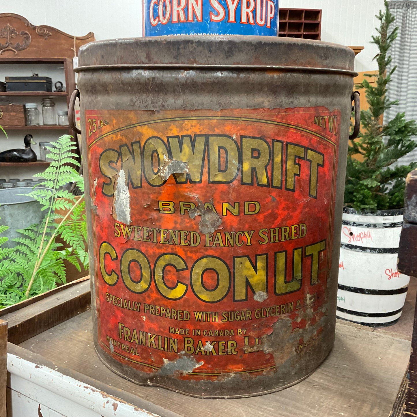 Coconut Tin